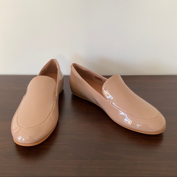 Patent Leather Lena Patent Loafers EUC Womens Berry Fitflop Lena